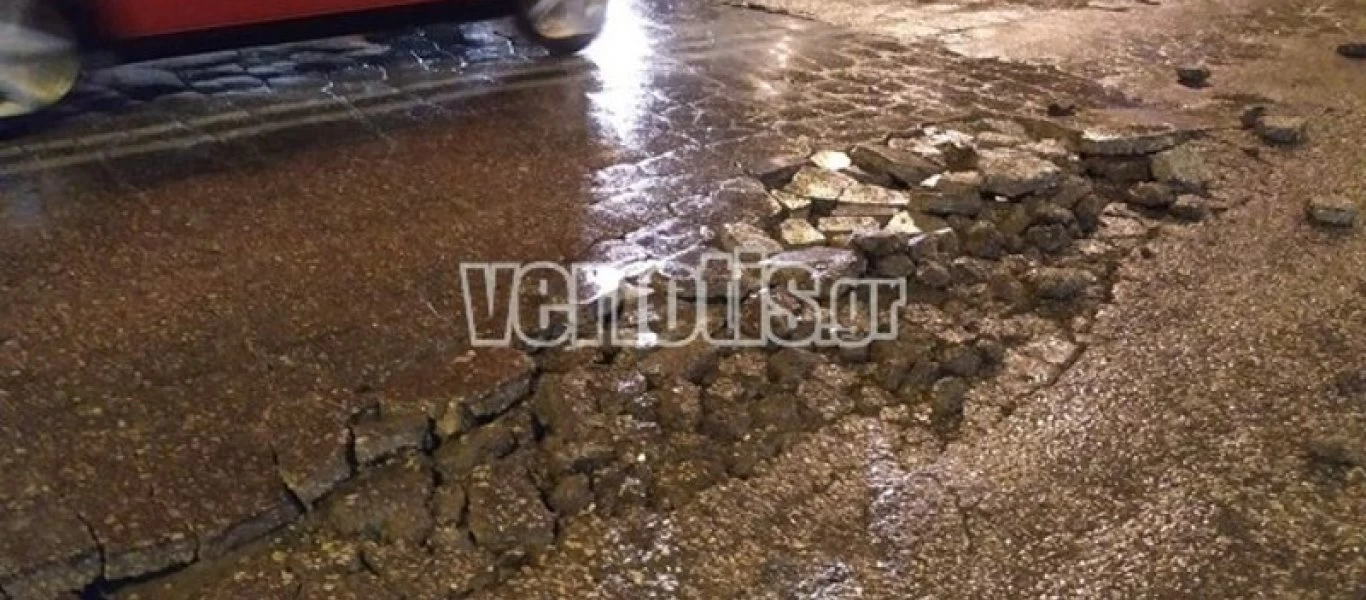 Καταστροφές και στη Βέροια από την κακοκαιρία – Άνοιξαν δρόμοι, έπεσαν δέντρα